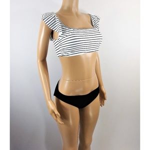 Vince Camuto Black & White 2 PC Swimsute